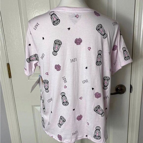 CHUBBY MERMAIDS Juniors Short Sleeve Top Medium - Picture 7 of 7